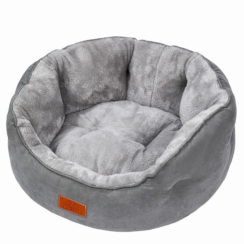 Dog Bed Cat Beds Soft Washable Fleece Puppy Cushion Warm Pet Basket Dog Bed